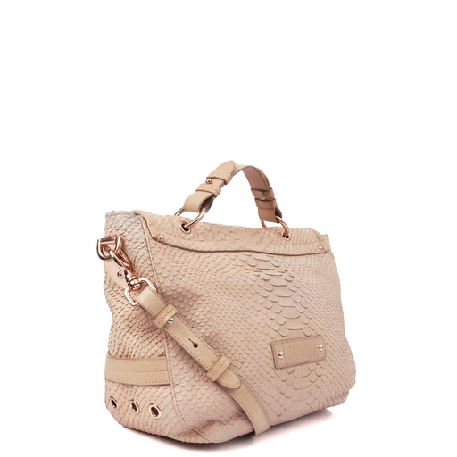 Picture of Mulberry Tote Tillie Satchel  in Pink, Exotic Effect Leather