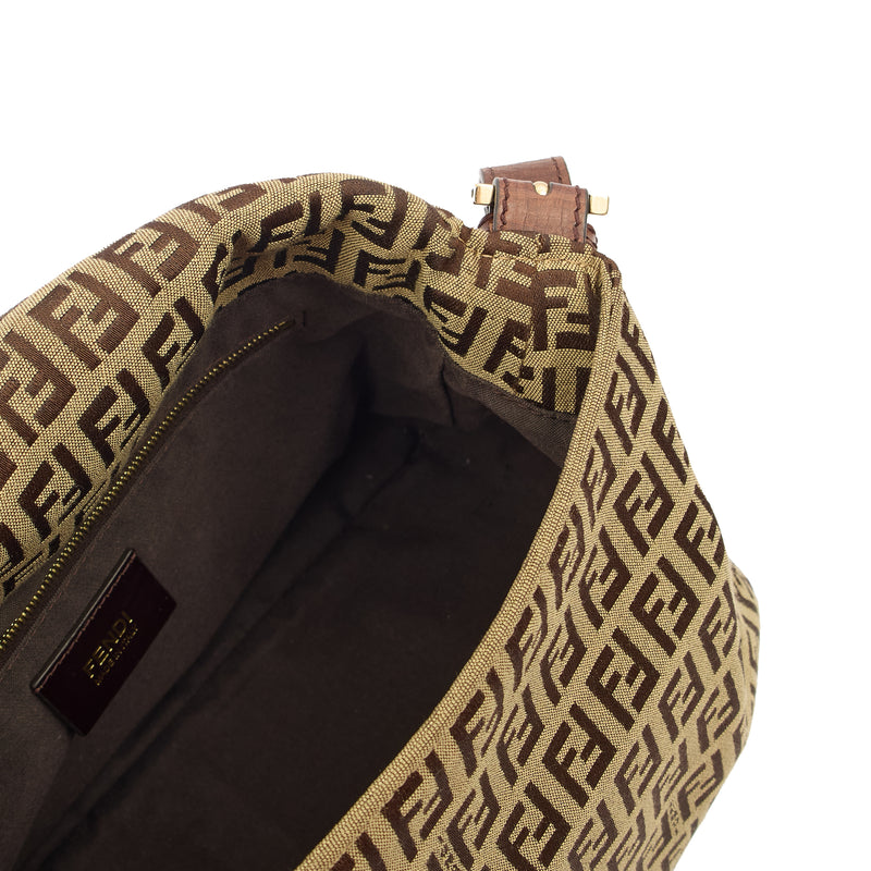 Picture of Fendi Shoulder Bag Mama in Zucca FF, Canvas
