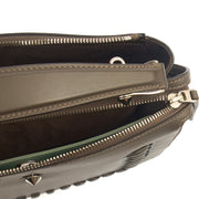 Picture of Fendi Tote Dot Com in Grey, Leather
