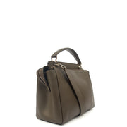 Picture of Fendi Tote Dot Com in Grey, Leather