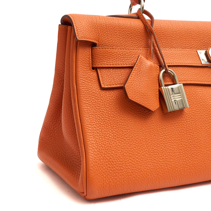 Picture of Hermes Shoulder Bag JPG Shoulder Kelly in Classic Orange, Togo Leather