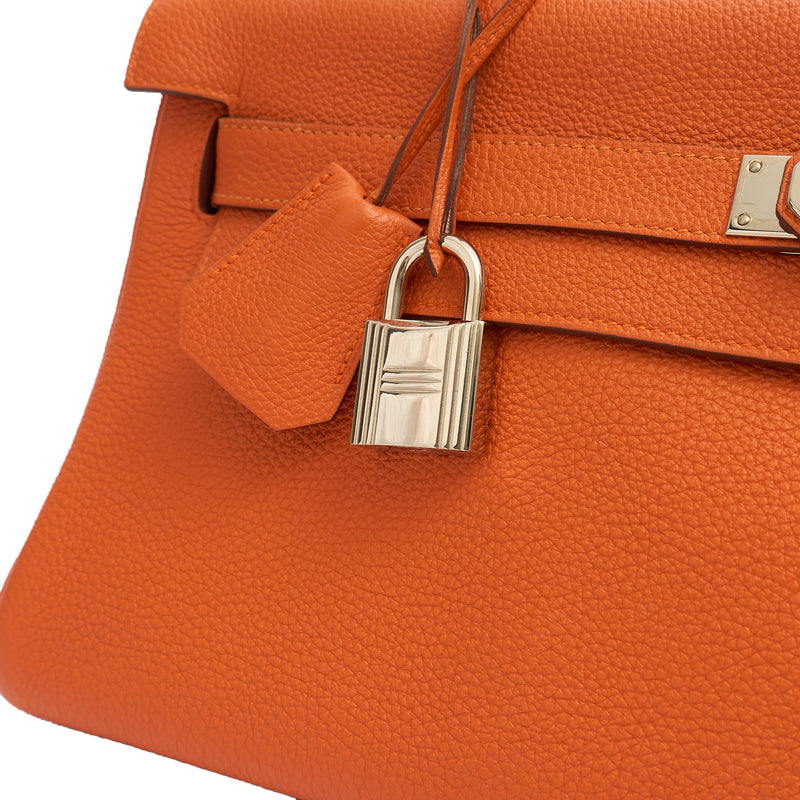 Picture of Hermes Shoulder Bag JPG Shoulder Kelly in Classic Orange, Togo Leather