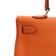 Picture of Hermes Shoulder Bag JPG Shoulder Kelly in Classic Orange, Togo Leather
