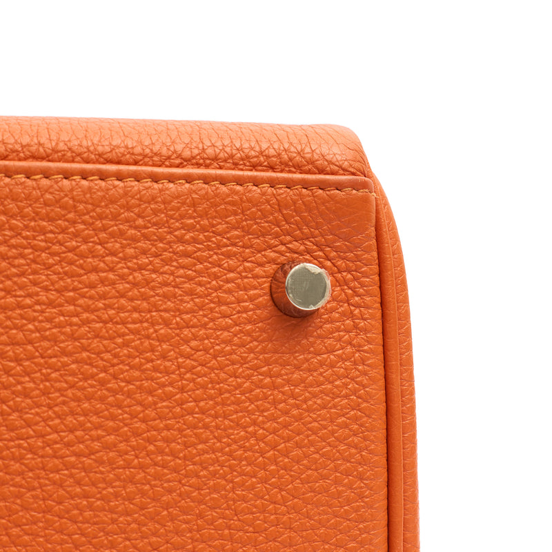 Picture of Hermes Shoulder Bag JPG Shoulder Kelly in Classic Orange, Togo Leather