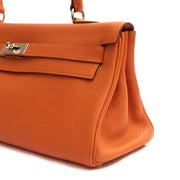 Picture of Hermes Shoulder Bag JPG Shoulder Kelly in Classic Orange, Togo Leather