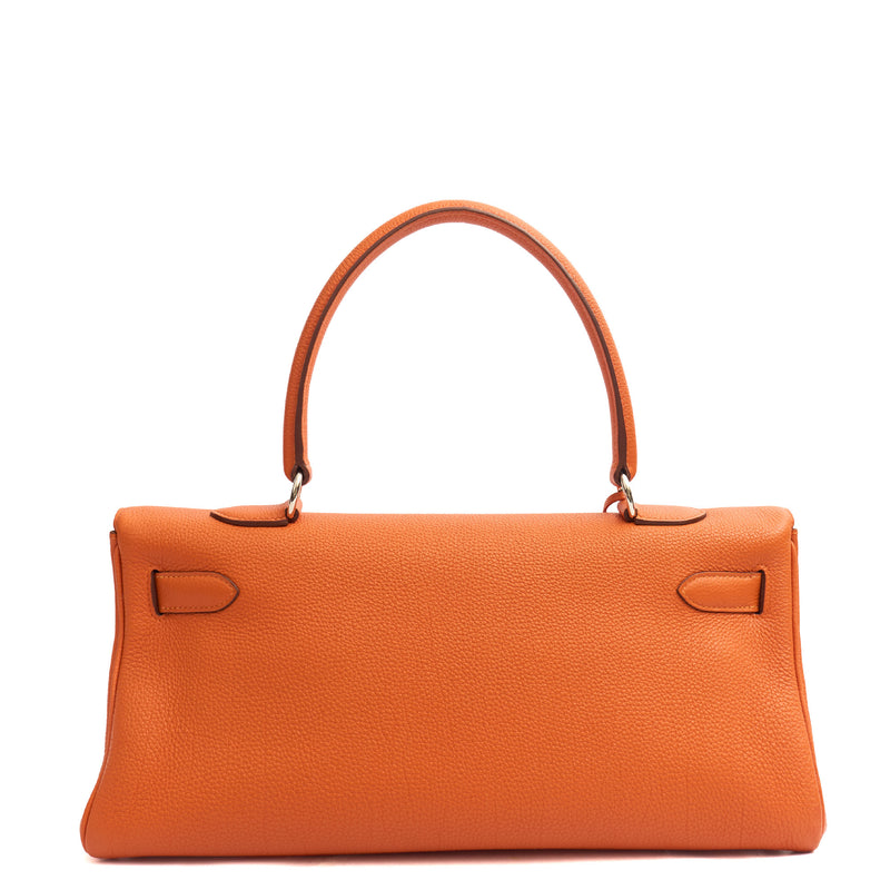 Picture of Hermes Shoulder Bag JPG Shoulder Kelly in Classic Orange, Togo Leather