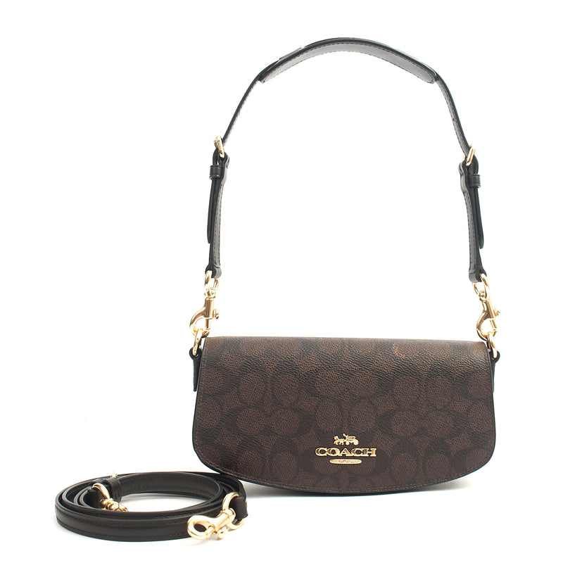 Picture of Coach Shoulder Bag Andrea Carryall in Brown, Leather