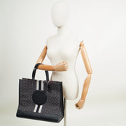 Picture of Coach Tote Dempsey Bucket in Grey, Leather