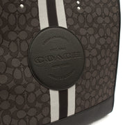 Picture of Coach Tote Dempsey Bucket in Grey, Leather