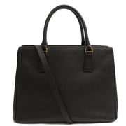 Picture of Prada Tote Galleria - Medium Double Zip Tote in Black, Leather