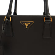 Picture of Prada Tote Galleria - Medium Double Zip Tote in Black, Leather