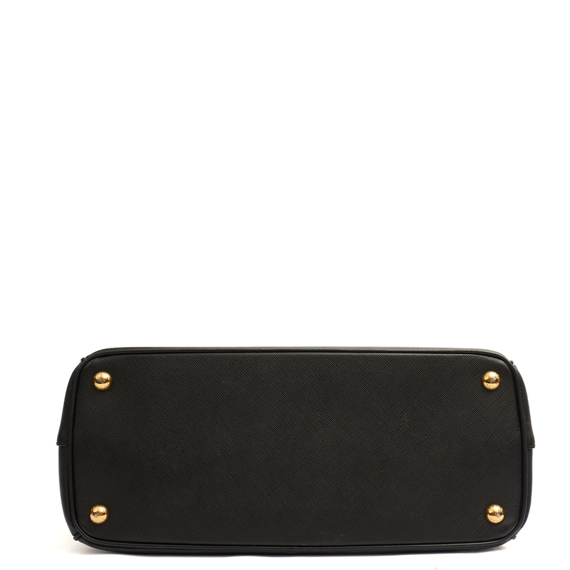 Picture of Prada Tote Galleria - Medium Double Zip Tote in Black, Leather