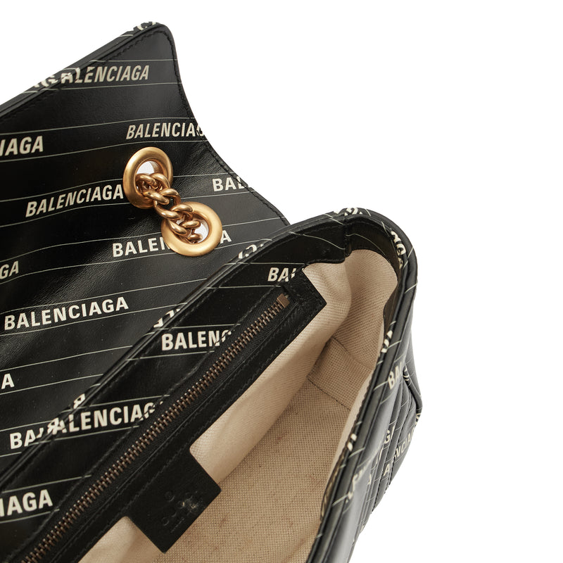 Picture of Gucci Shoulder Bag Marmont Shoulder Flap Bag - Medium in Black, Leather