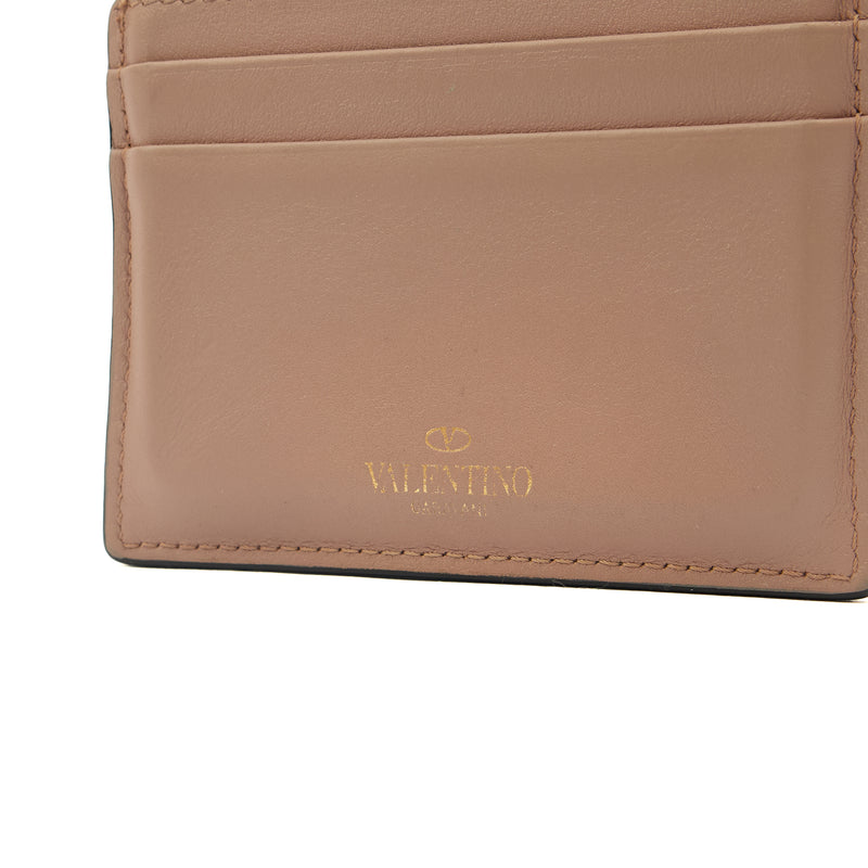 Picture of Valentino Card Holder Card Holder  in Brown, Leather