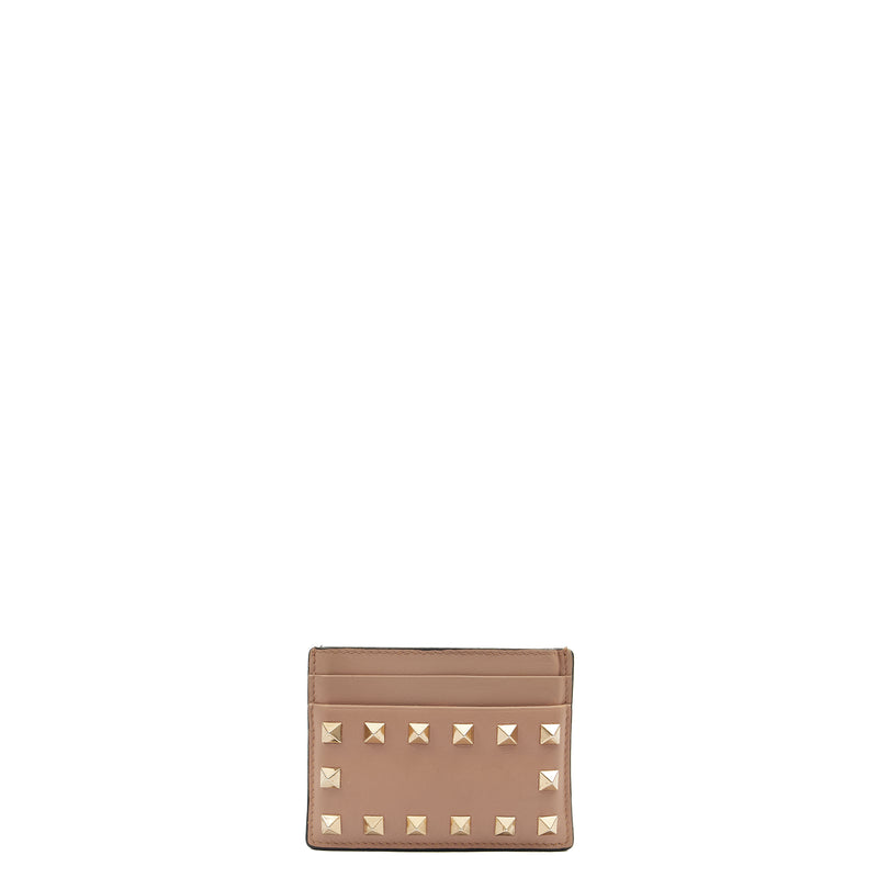 Picture of Valentino Card Holder Card Holder  in Brown, Leather