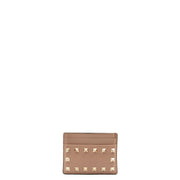 Picture of Valentino Card Holder Card Holder  in Brown, Leather