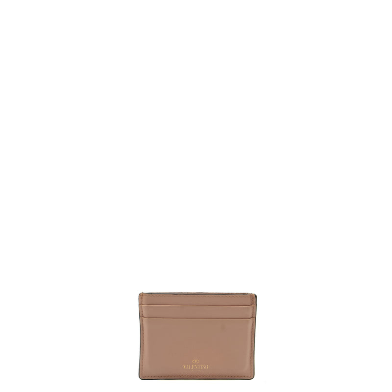 Picture of Valentino Card Holder Card Holder  in Brown, Leather