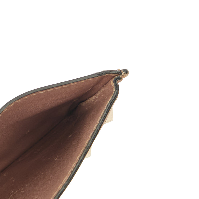 Picture of Valentino Card Holder Card Holder  in Brown, Leather