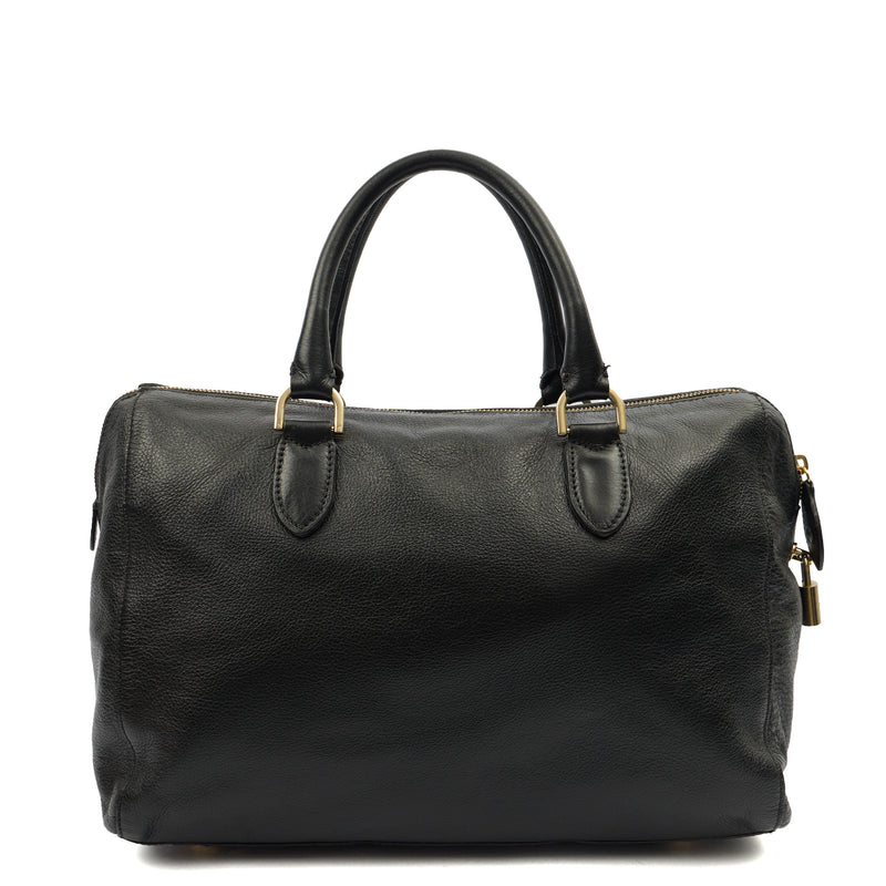 Picture of Mulberry Tote Del Rey in Black, Calfskin Leather
