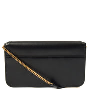 Picture of Saint Laurent Cross Body Cassandre Phone Holder in Black, Calfskin Leather