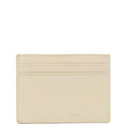Picture of Saint Laurent Card Holder Card Holder in White, Exotic Effect Leather