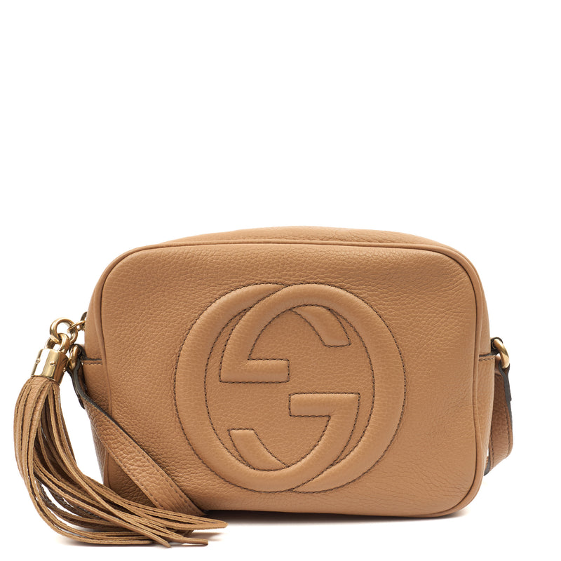 Picture of Gucci Cross Body Soho  Disco Bag - Small in Pink, Leather