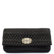 Picture of Miu Miu Clutch Shoulder Bag in Black, Leather