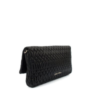 Picture of Miu Miu Clutch Shoulder Bag in Black, Leather