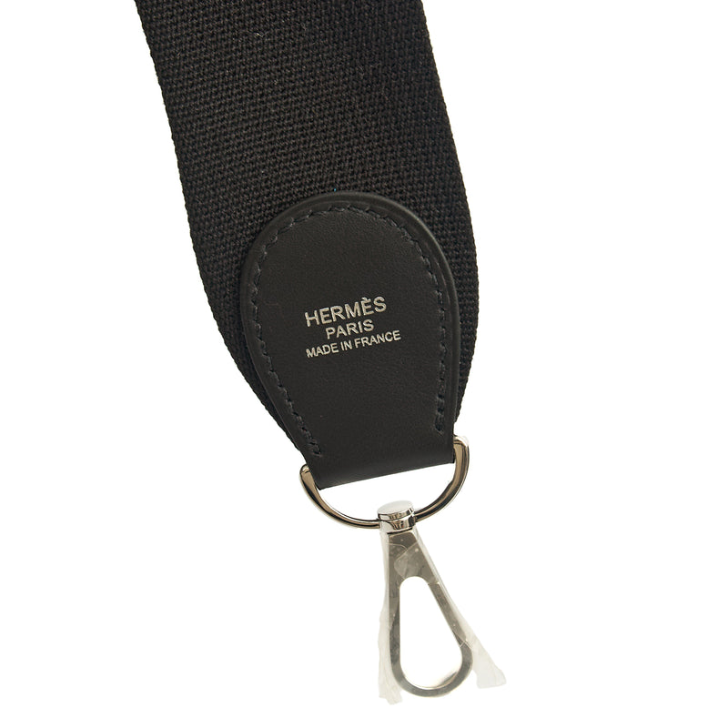 Picture of Hermes Cross Body Evelyne 29 in Black, Canvas