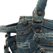 Picture of Balenciaga Mini Bag Neo Cagole XS in Blue, Canvas