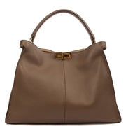 Picture of Fendi Tote Peekaboo - Large in Brown, Leather