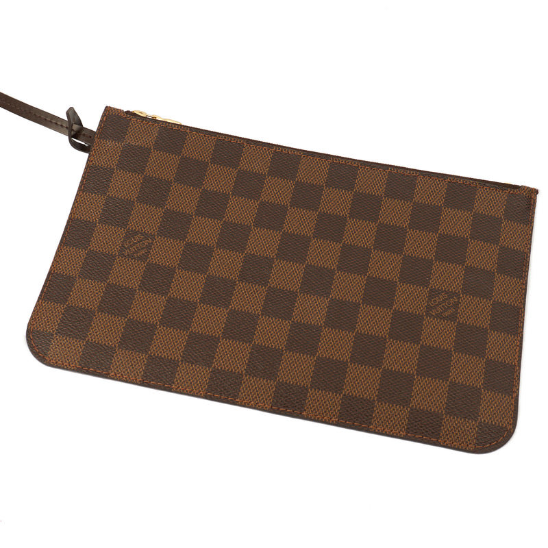 Picture of Louis Vuitton Tote Neverfull MM in Damier Ebene, Leather
