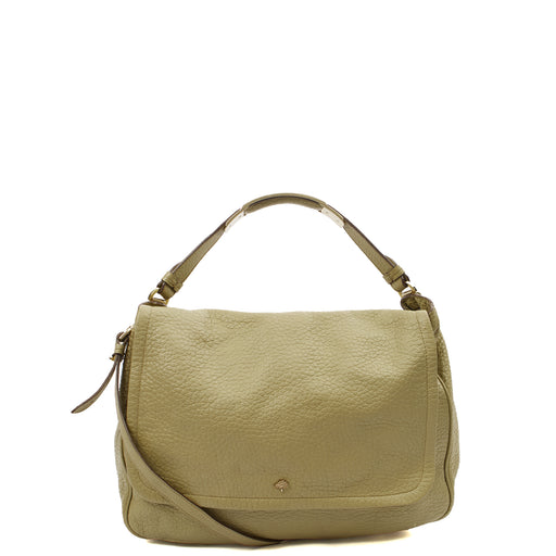 Picture of Mulberry Shoulder Bag Evelina Satchel in Summer Khaki, Leather