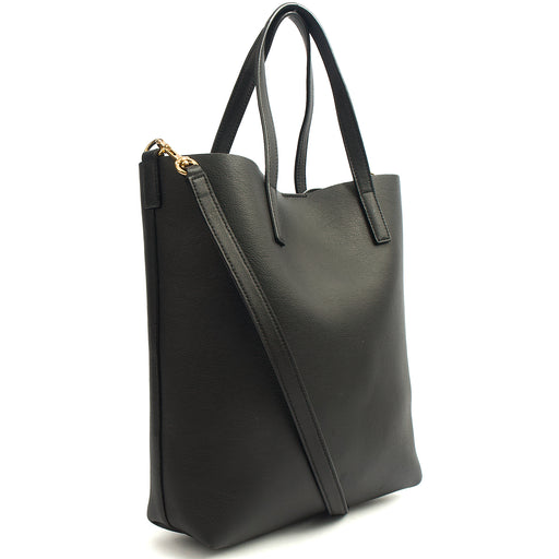 Picture of Saint Laurent Tote Shopping Toy in Black, Calfskin Leather