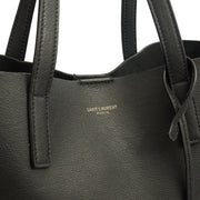 Picture of Saint Laurent Tote Shopping Toy in Black, Calfskin Leather