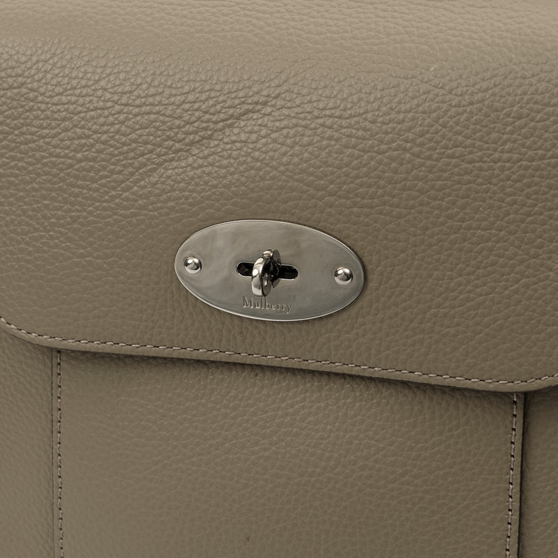 Picture of Mulberry Cross Body Antony - Small in Solid Grey, Calfskin Leather
