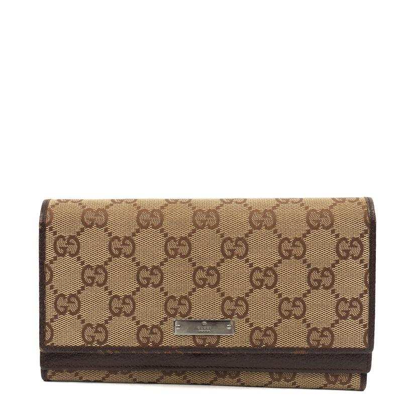 Picture of Gucci Wallet Wallet in GG Supreme, GG Canvas