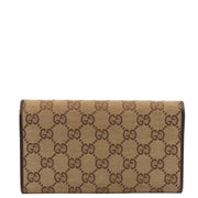 Picture of Gucci Wallet Wallet in GG Supreme, GG Canvas