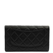 Picture of Chanel Purse Flap Wallet in Black, Lambskin Leather