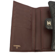 Picture of Chanel Purse Flap Wallet in Black, Lambskin Leather