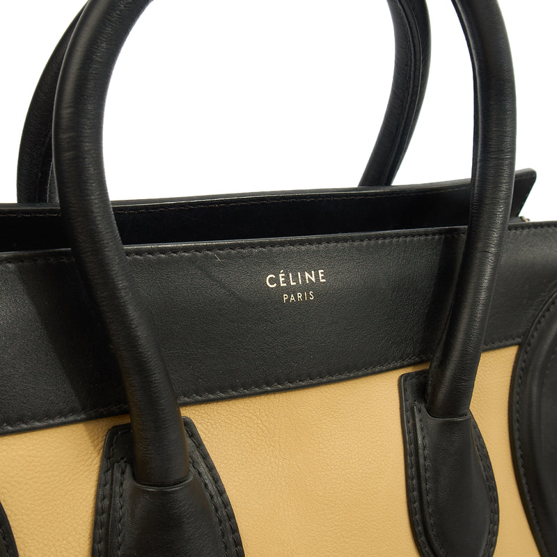 Picture of Celine Tote Luggage - Medium in Tricolour , Box Calfskin
