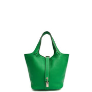 Picture of Hermes Tote Picotin 18 in Bambou, Clemence Leather