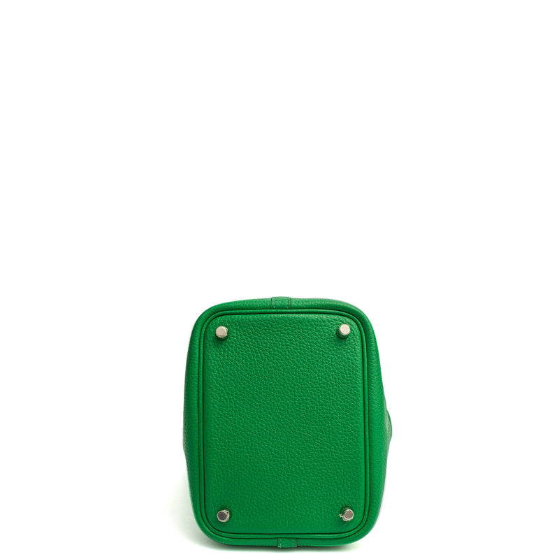 Picture of Hermes Tote Picotin 18 in Bambou, Clemence Leather