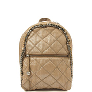Picture of Stella McCartney Backpack Falabella Go Backpack in Metallic, Vegan Leather