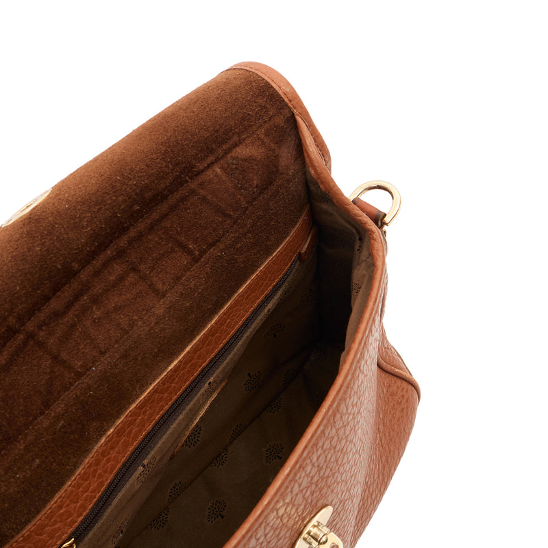 Picture of Mulberry Cross Body Bryn in Oak, Calfskin Leather