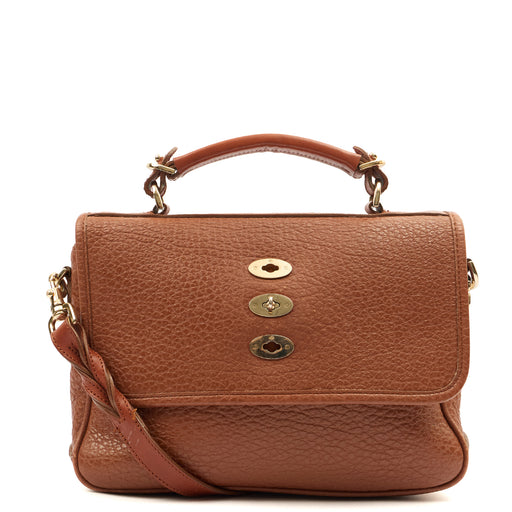 Picture of Mulberry Cross Body Bryn in Oak, Calfskin Leather