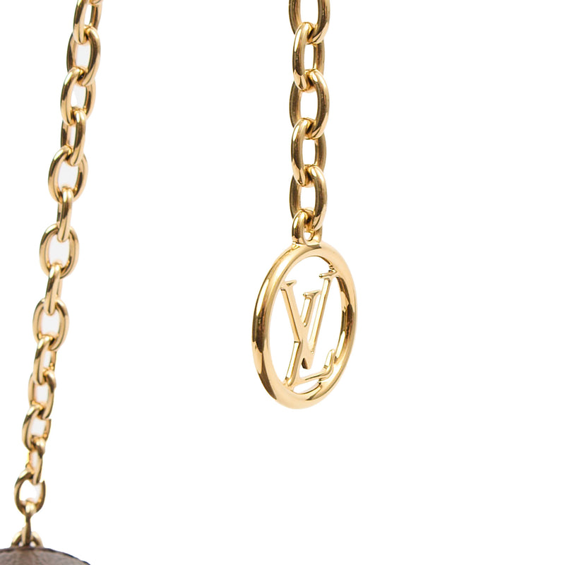 Picture of Louis Vuitton Cross Body Lily Wallet on Chain in Monogram, Canvas