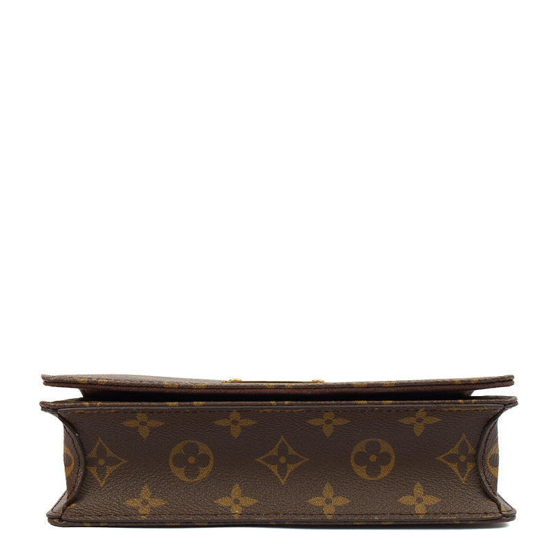 Picture of Louis Vuitton Cross Body Lily Wallet on Chain in Monogram, Canvas