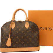 Picture of Louis Vuitton Top Handle Alma MM in Monogram, Canvas