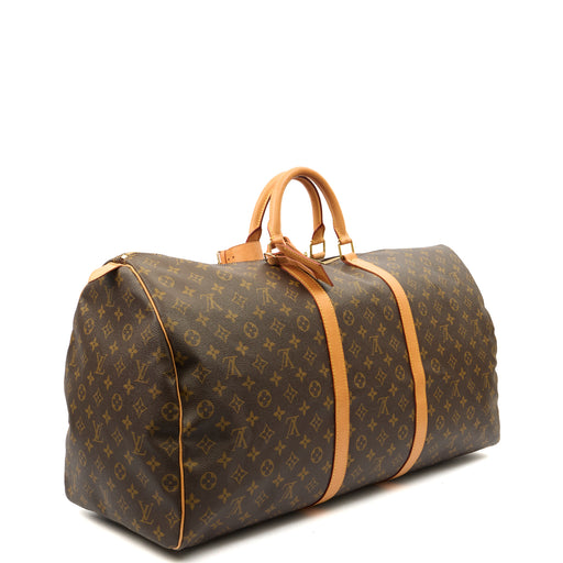 Picture of Louis Vuitton Soft Sided Keepall 55 in Monogram, Canvas